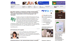 Desktop Screenshot of animal-health-online.de
